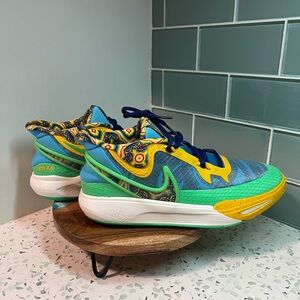 NIB - NIKE Kyrie Irving GO SE Baltic Blue Multi Color 7Y
